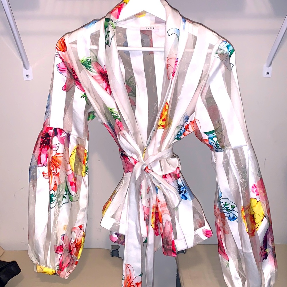 Voila flower blazer